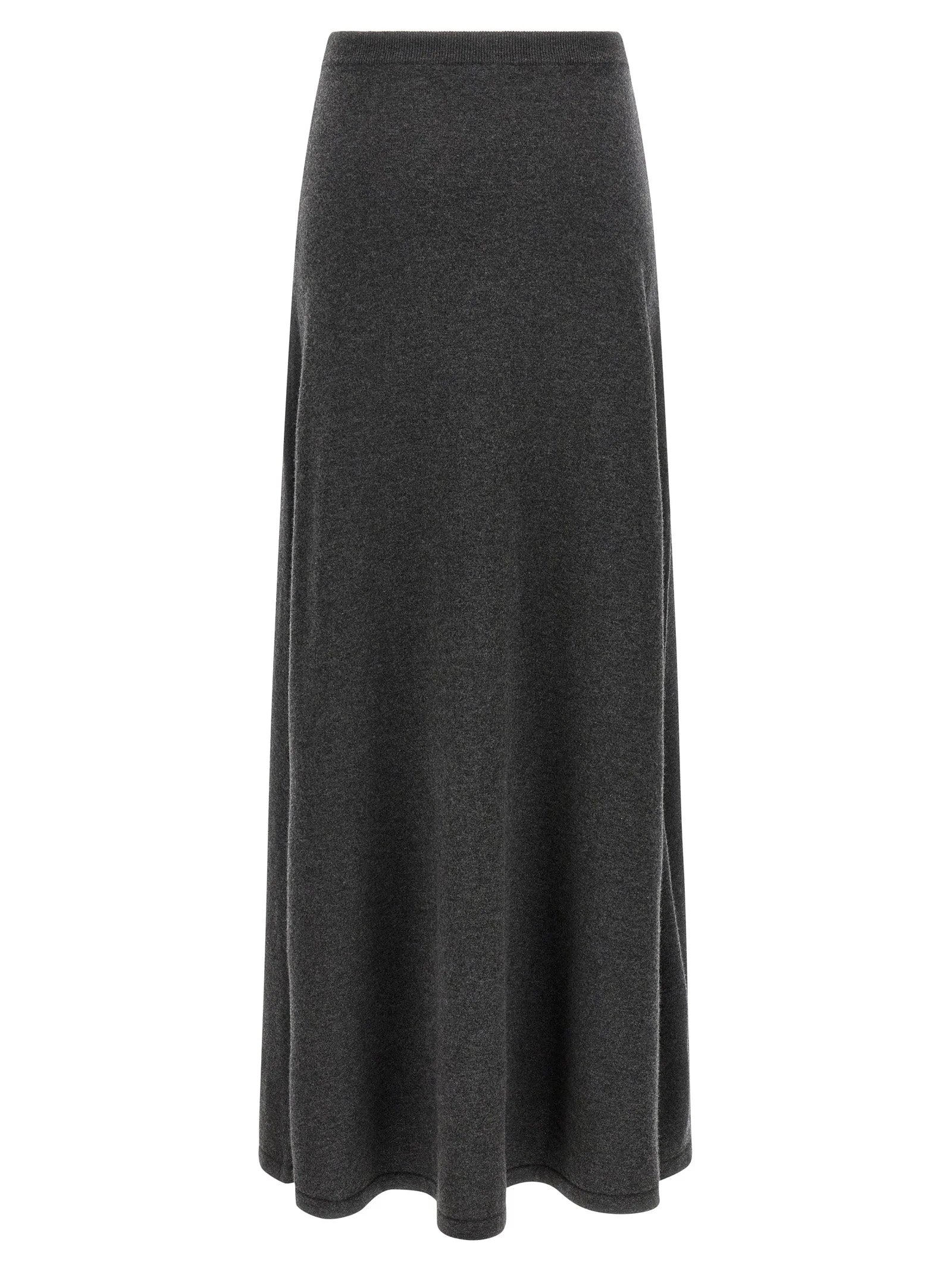 Balenciaga Gray Wool Mini Skirt - M