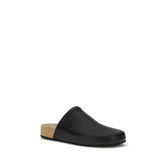 Balenciaga Leather Mules with cork insole - Flats