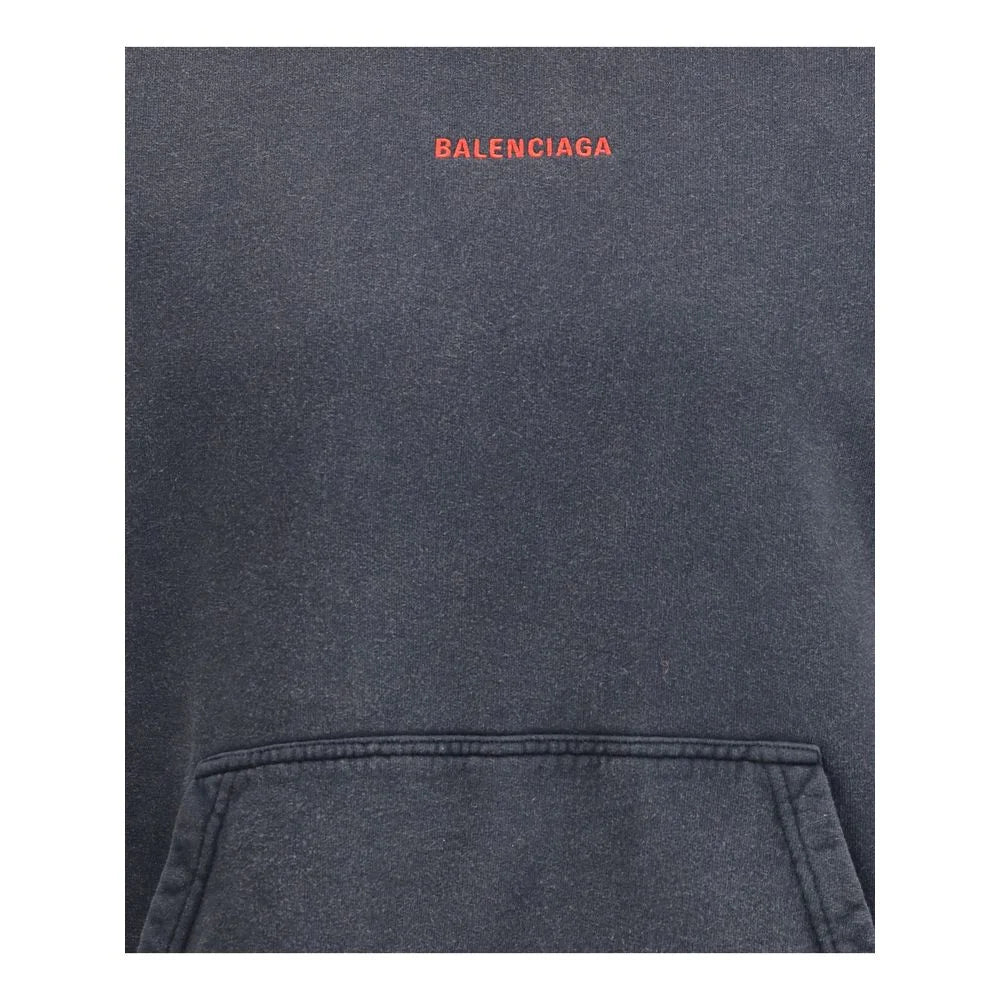 Balenciaga Logo hooded Sweatshirt - Hoodies