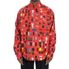 Balenciaga Multicolor Cotton Pattern Shirt - 39