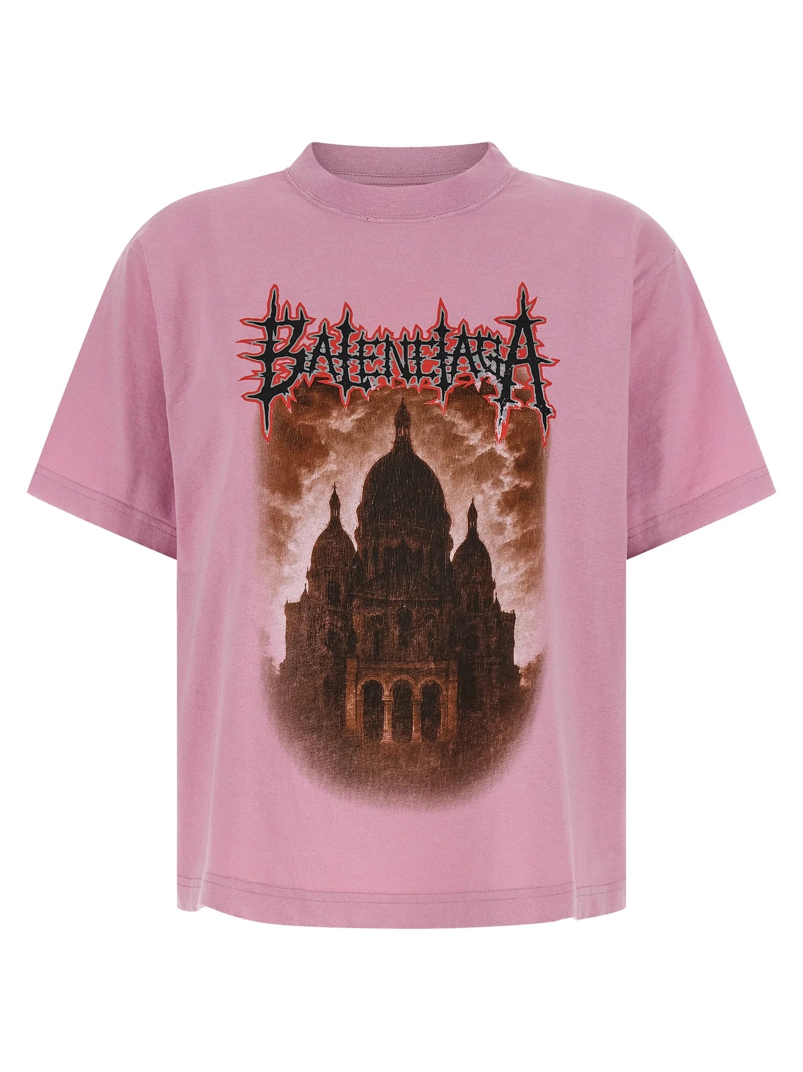Balenciaga Multicolor Cotton T-Shirt - XS