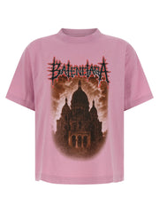 Balenciaga Multicolor Cotton T-Shirt - XS