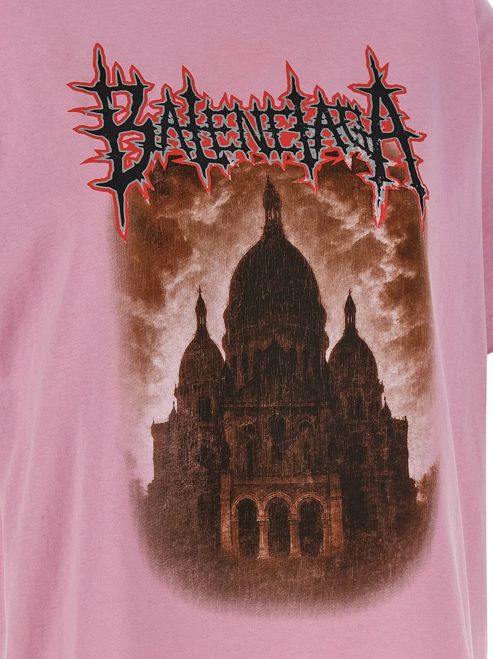 Balenciaga Multicolor Cotton T-Shirt - XS
