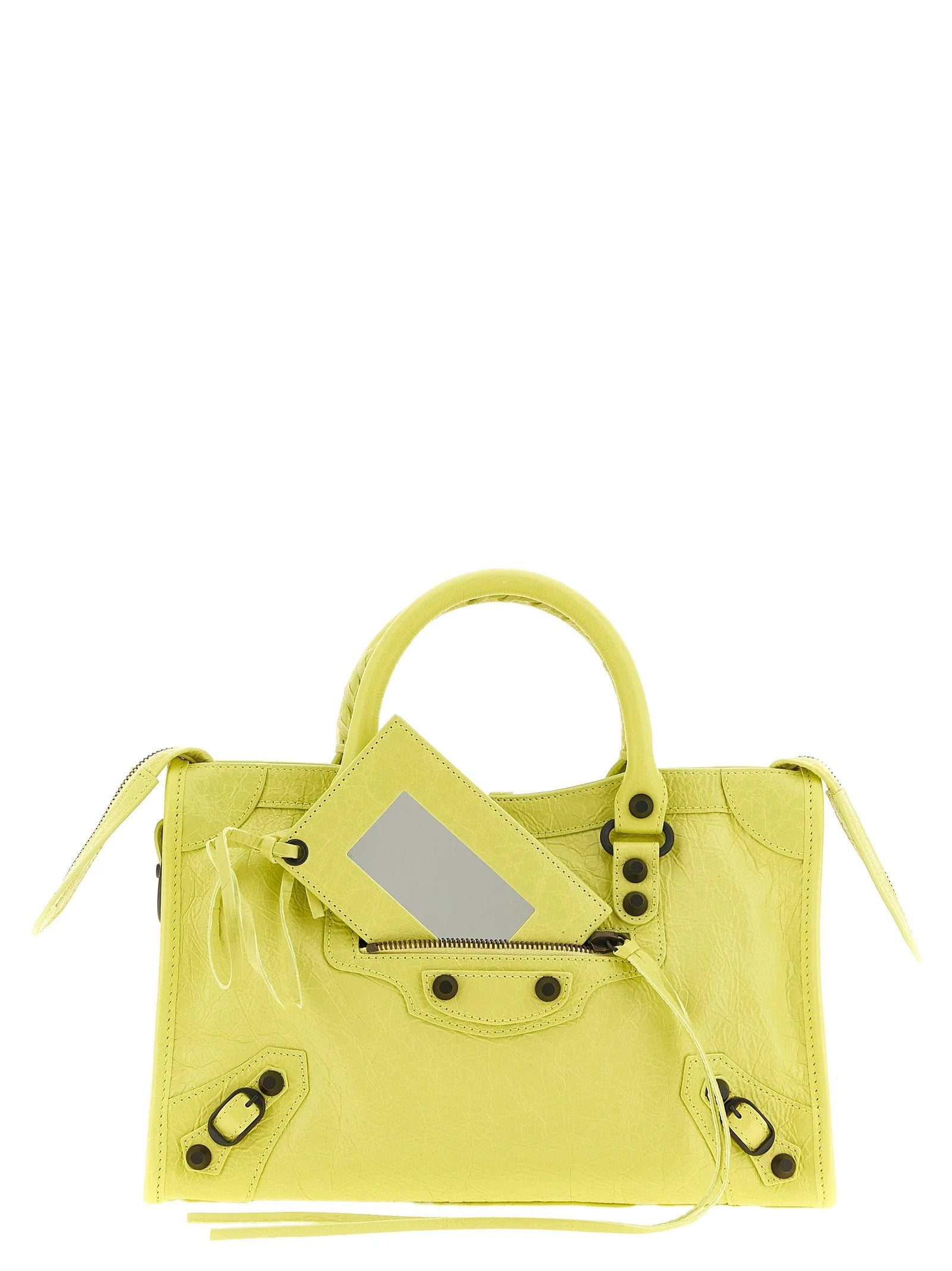 Balenciaga Multicolor Lamb Leather Handbag