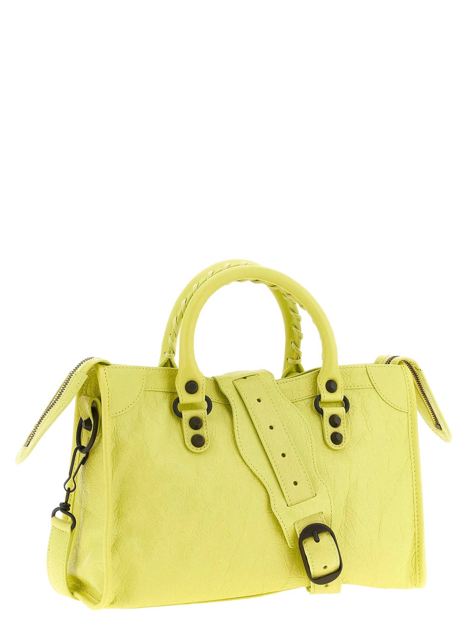Balenciaga Multicolor Lamb Leather Handbag