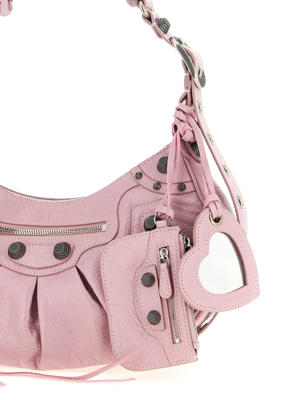 Balenciaga Multicolor Lamb Leather Shoulder Bag