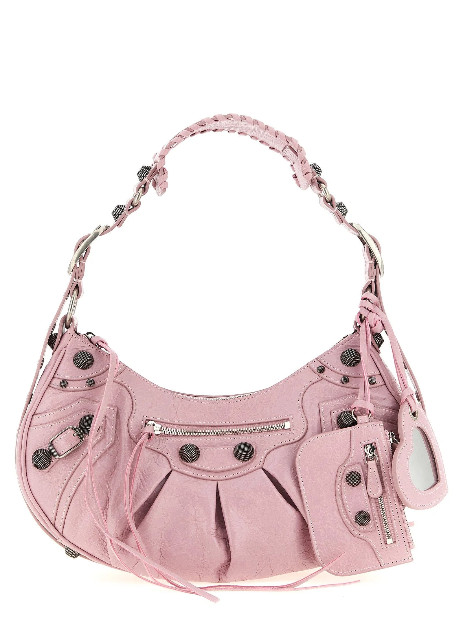 Balenciaga Multicolor Lamb Leather Shoulder Bag