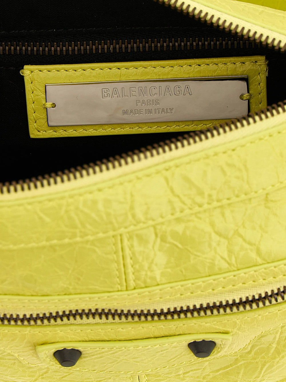 Balenciaga Multicolor Lamb Leather Shoulder Bag