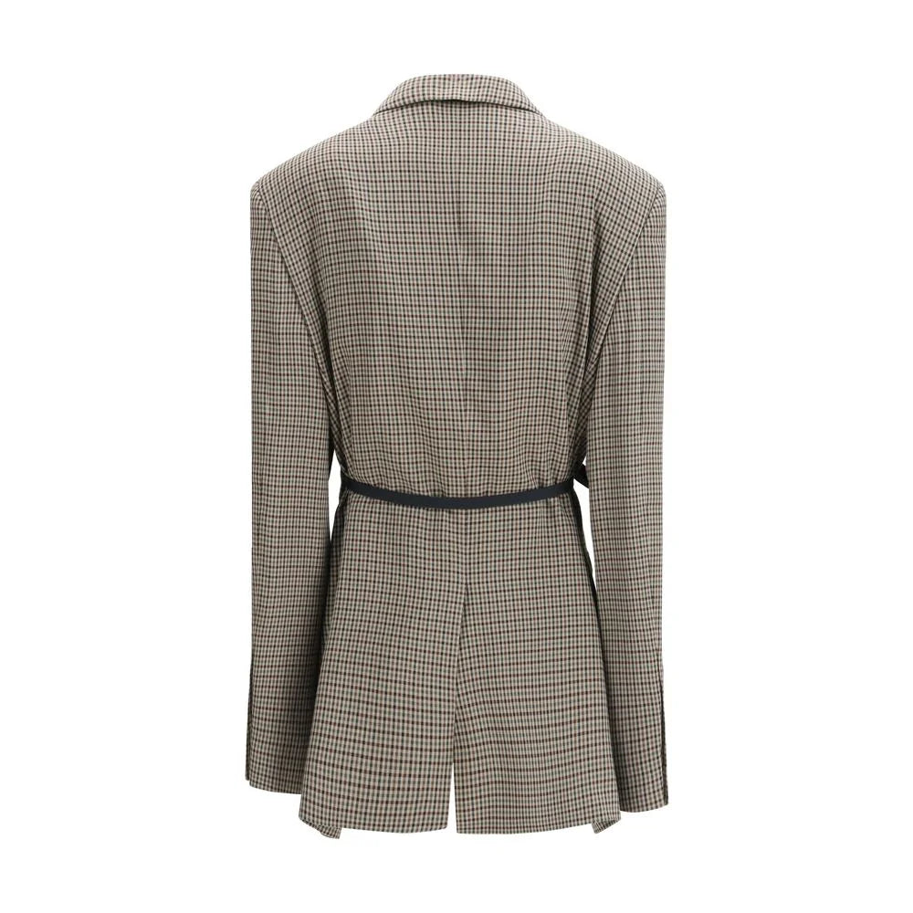 Balenciaga Multicolor Lyocell Coat - IT38 | S