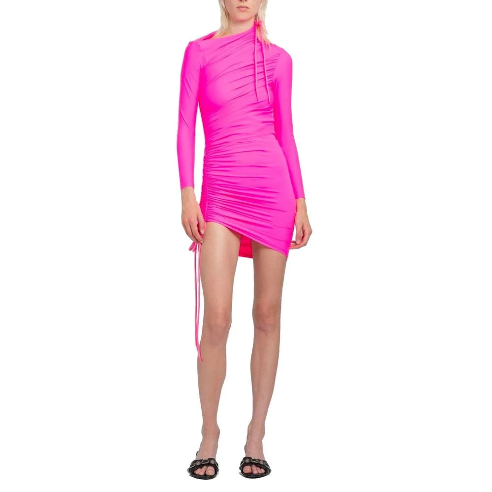 Balenciaga Multicolor Polyamide Casual Dress - 42