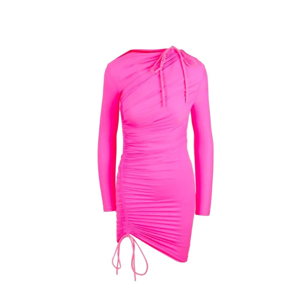 Balenciaga Multicolor Polyamide Casual Dress - 42