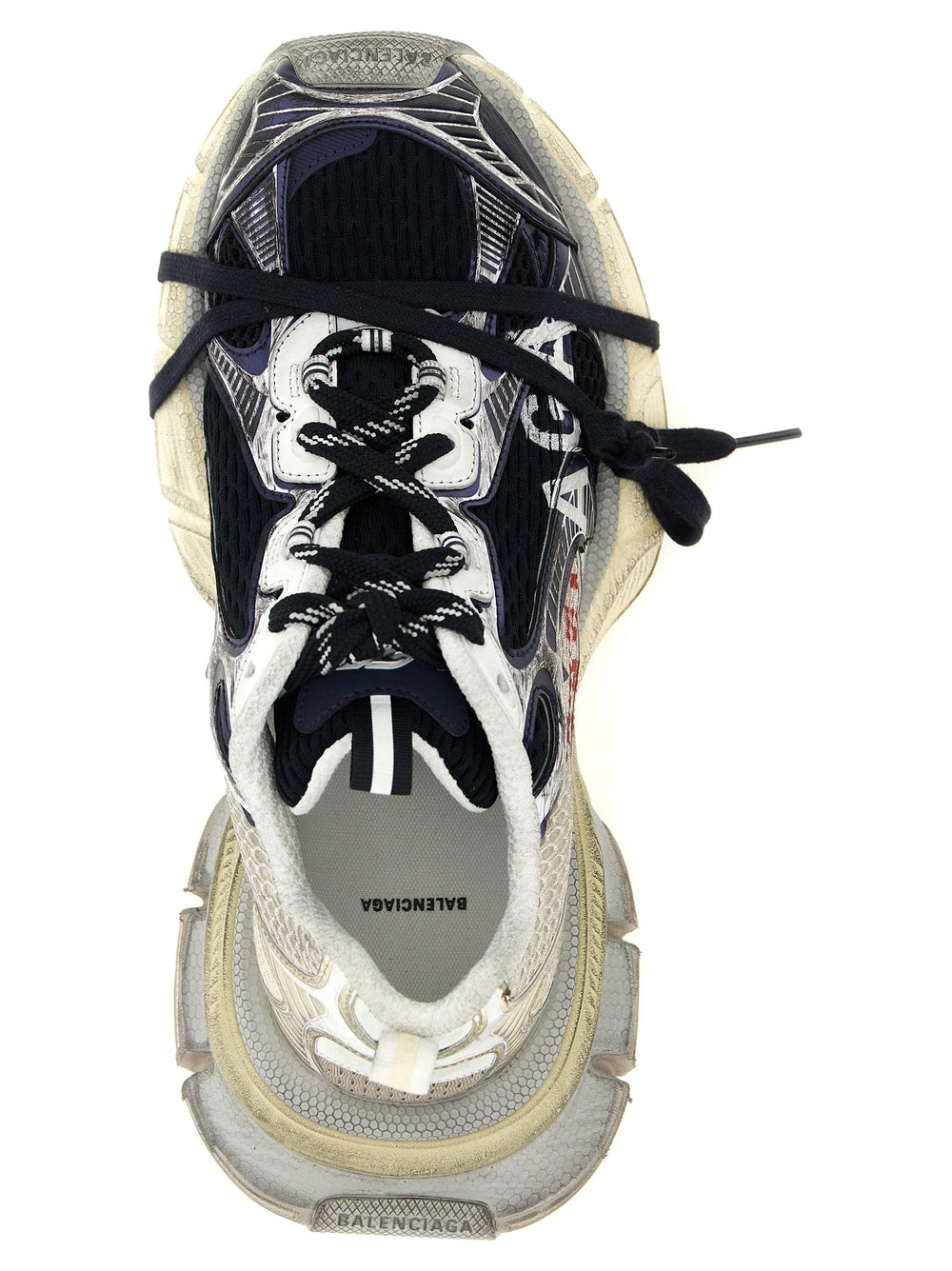 Balenciaga Multicolor Polyethylene Athletic Sneakers - EU 42 | US 9