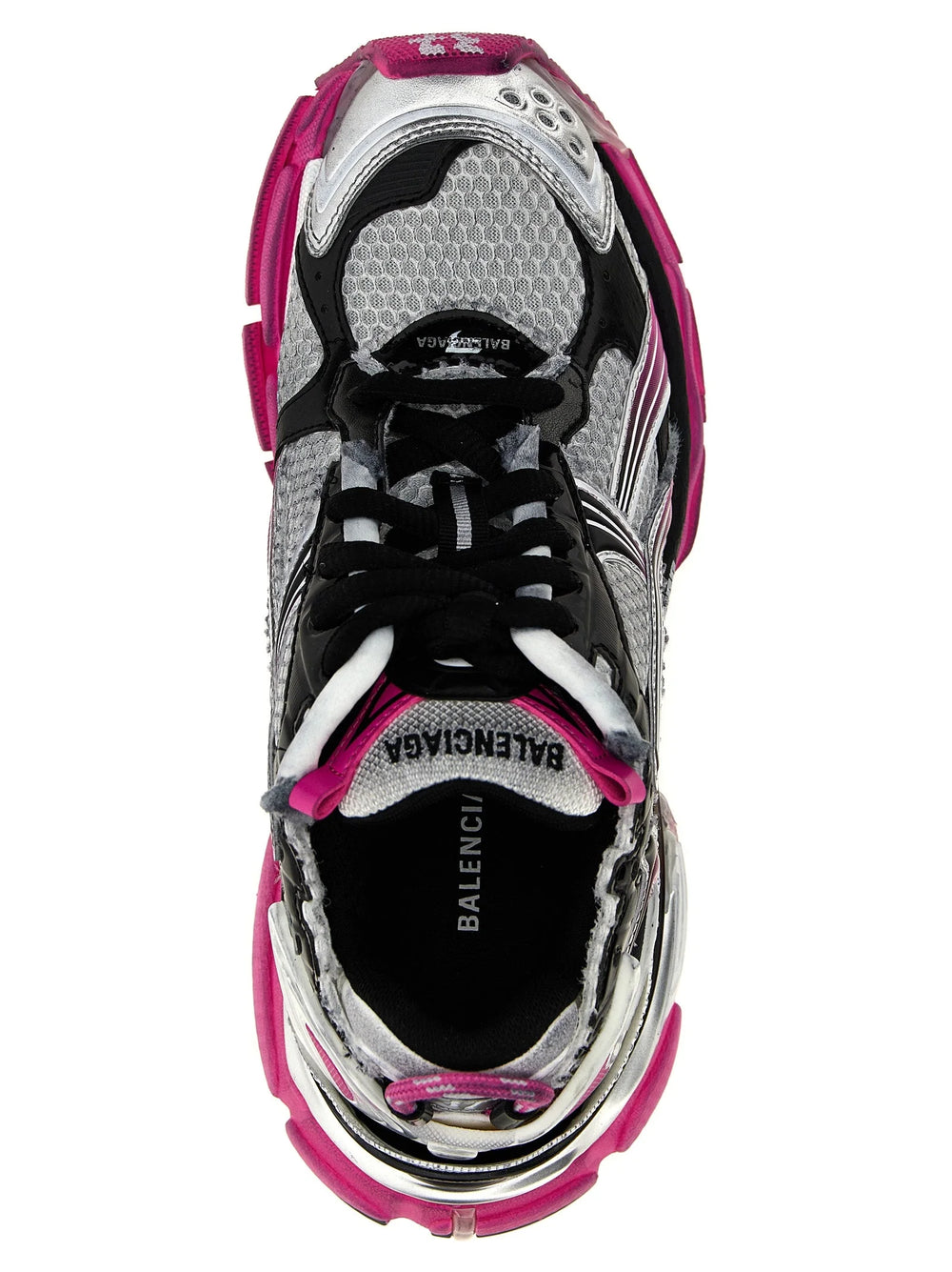 Balenciaga Multicolor Polyethylene Athletic Sneakers - EU36/US6