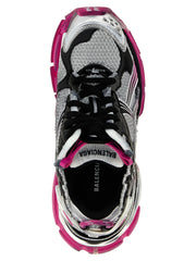 Balenciaga Multicolor Polyethylene Athletic Sneakers - EU36/US6