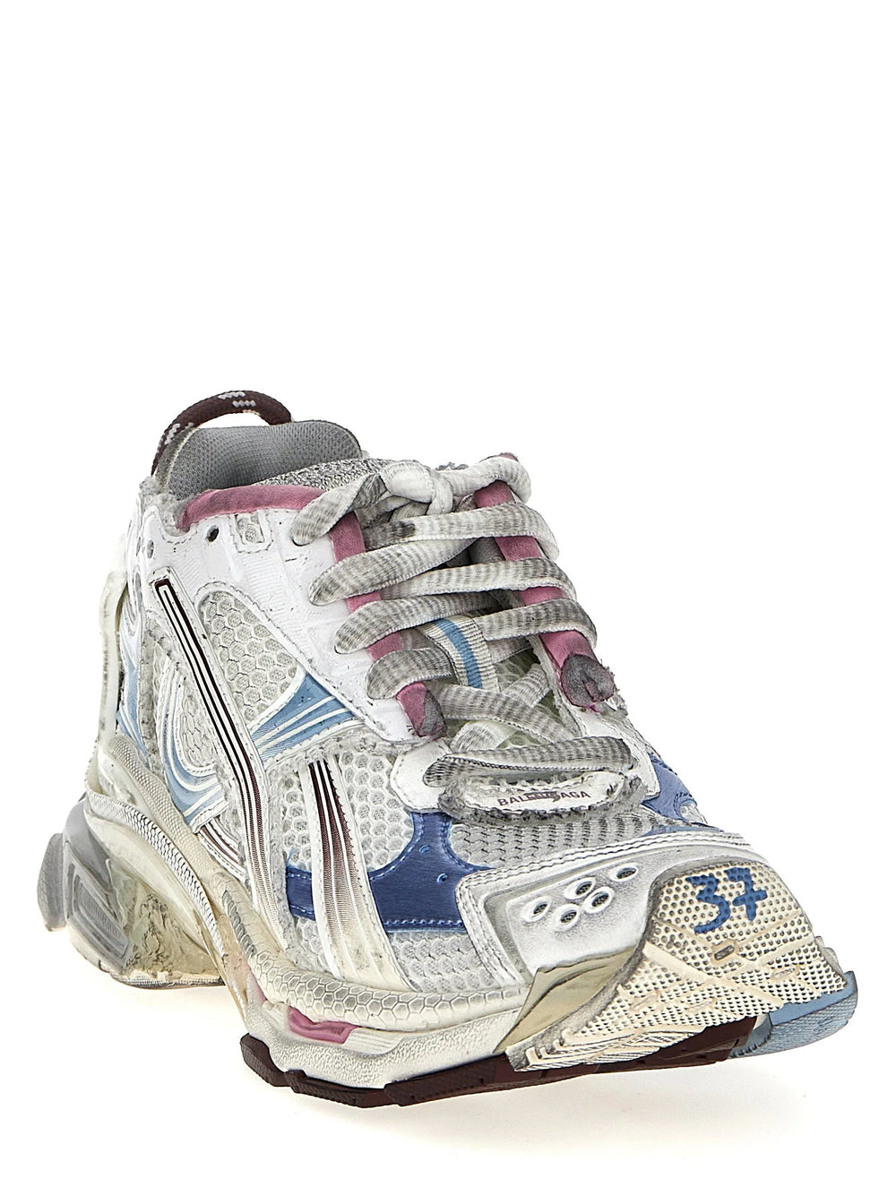 Balenciaga Multicolor Polyethylene Athletic Sneakers - EU36/US6