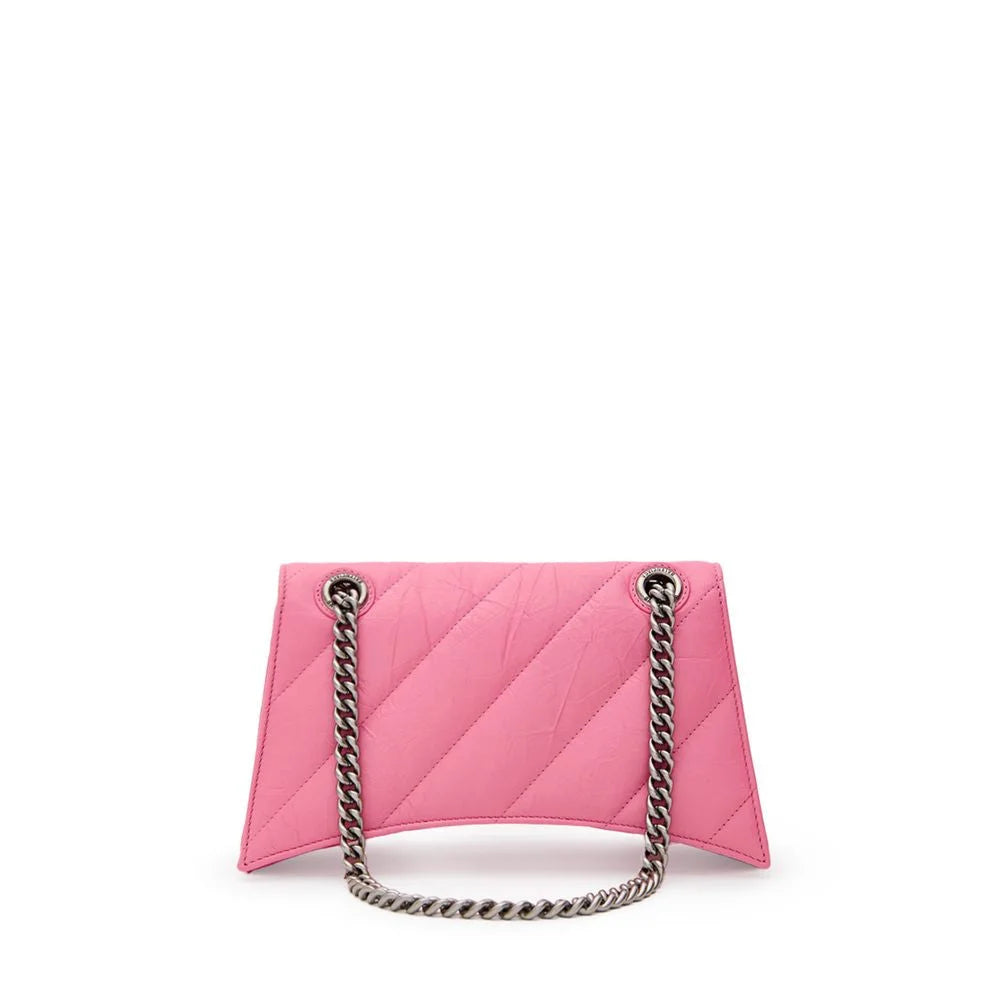 Balenciaga Pink Leather Shoulder Bag - Shoulder Bags