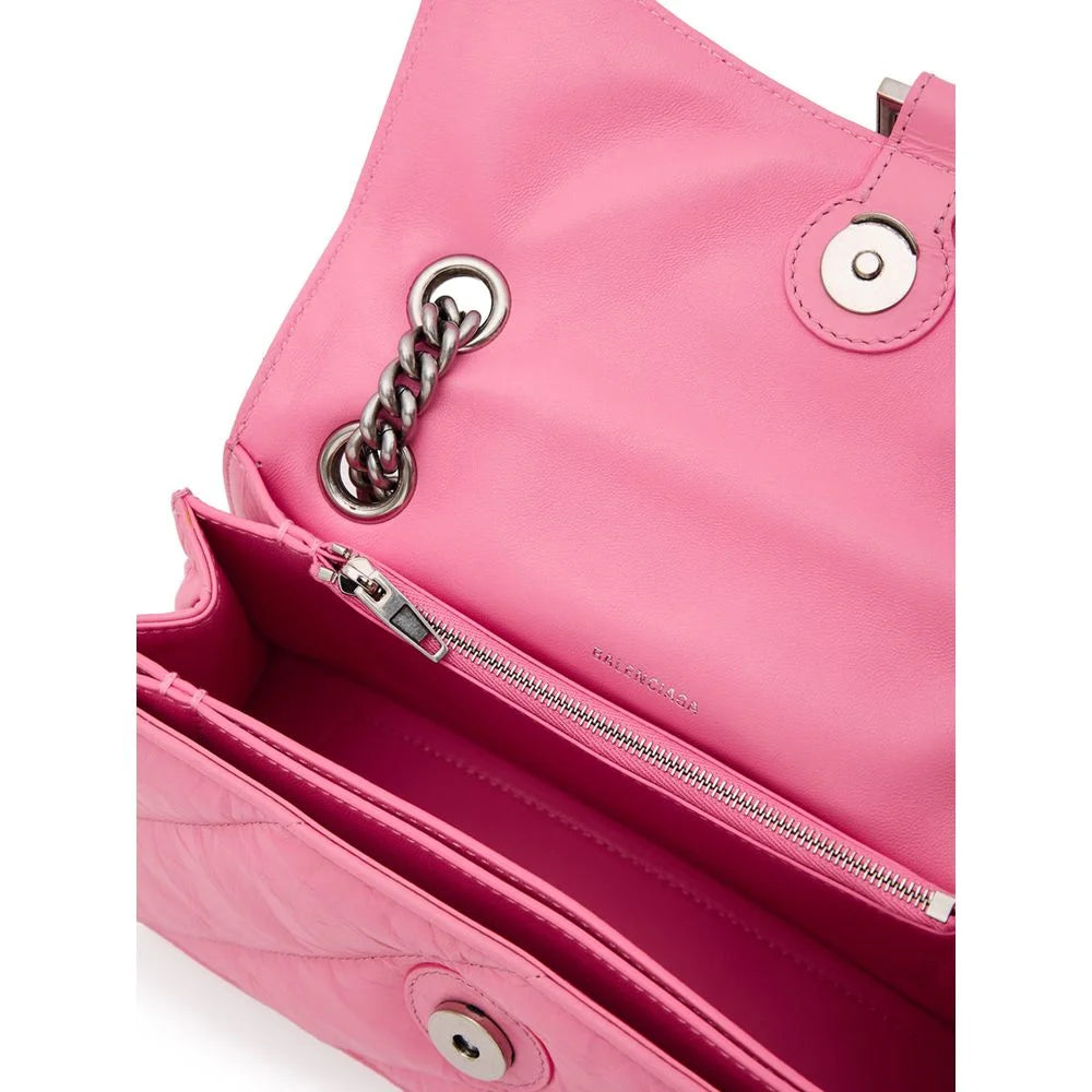 Balenciaga Pink Leather Shoulder Bag - Shoulder Bags