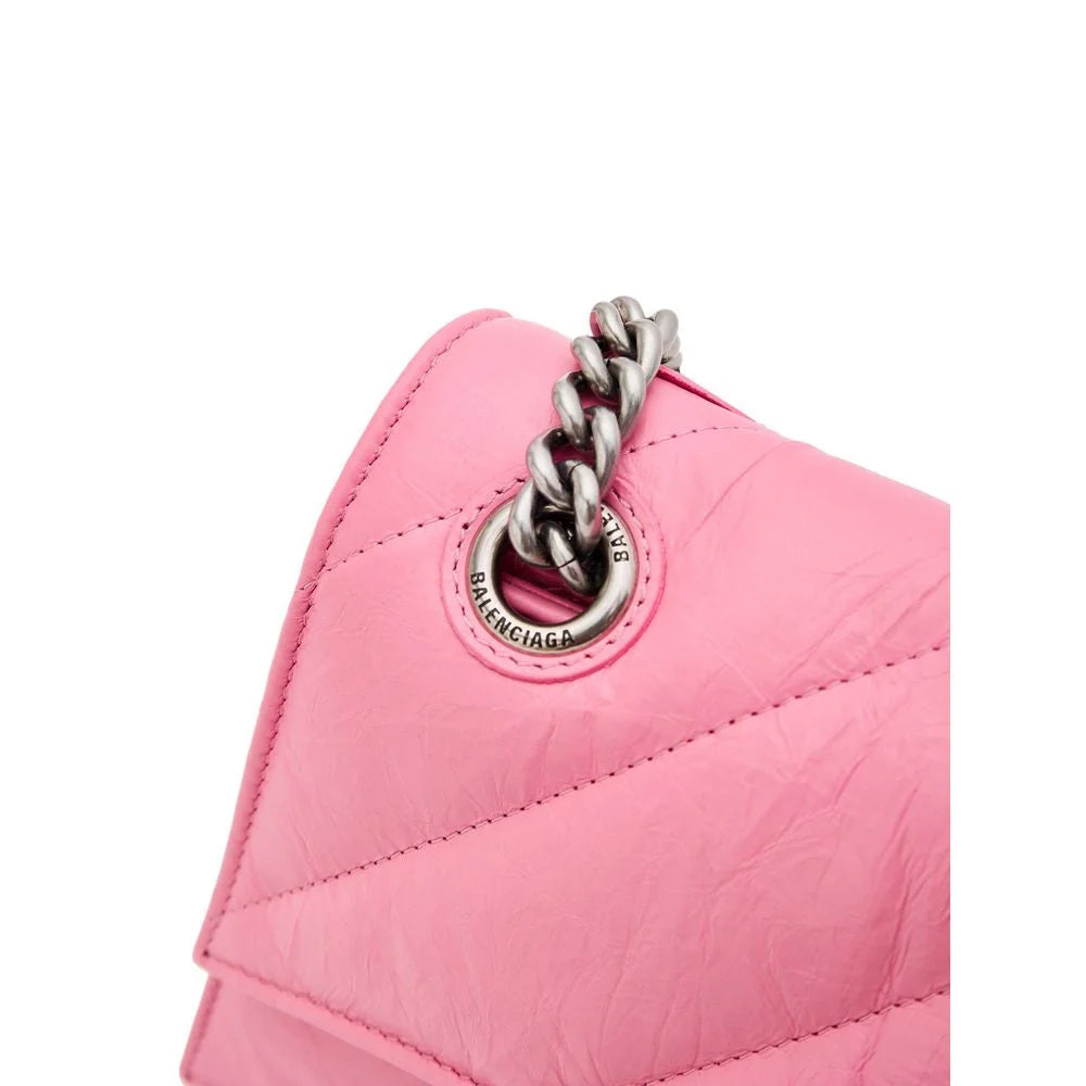 Balenciaga Pink Leather Shoulder Bag - Shoulder Bags