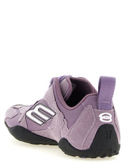 Balenciaga Purple Polyester Athletic Sneakers