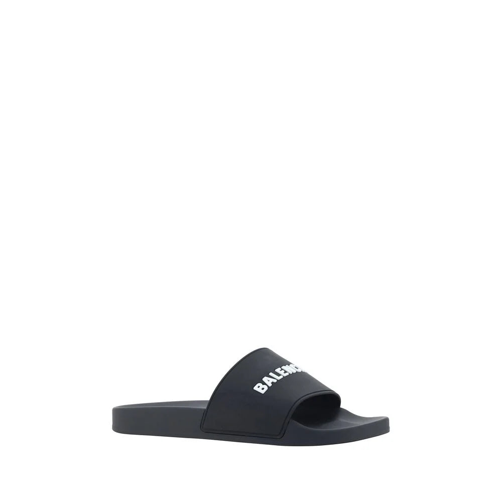 Balenciaga Rubber Pool Sandals - Sandals