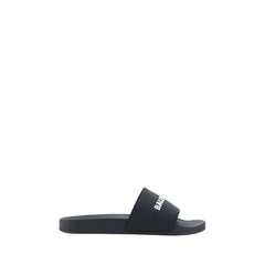 Balenciaga Rubber Pool Sandals - Sandals