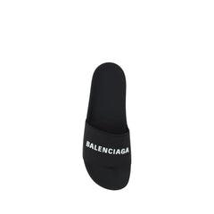 Balenciaga Rubber Pool Sandals - Sandals