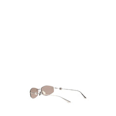 Balenciaga Silver Metal Sunglasses