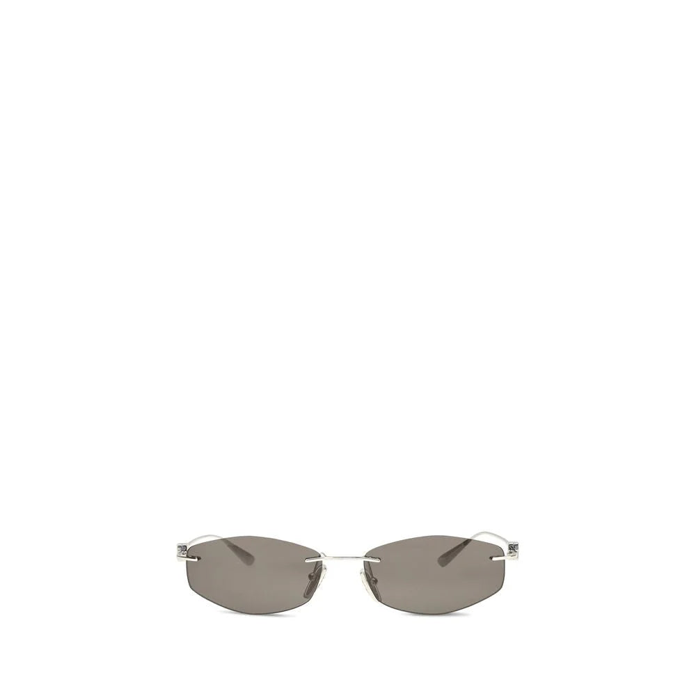 Balenciaga Silver Metal Sunglasses