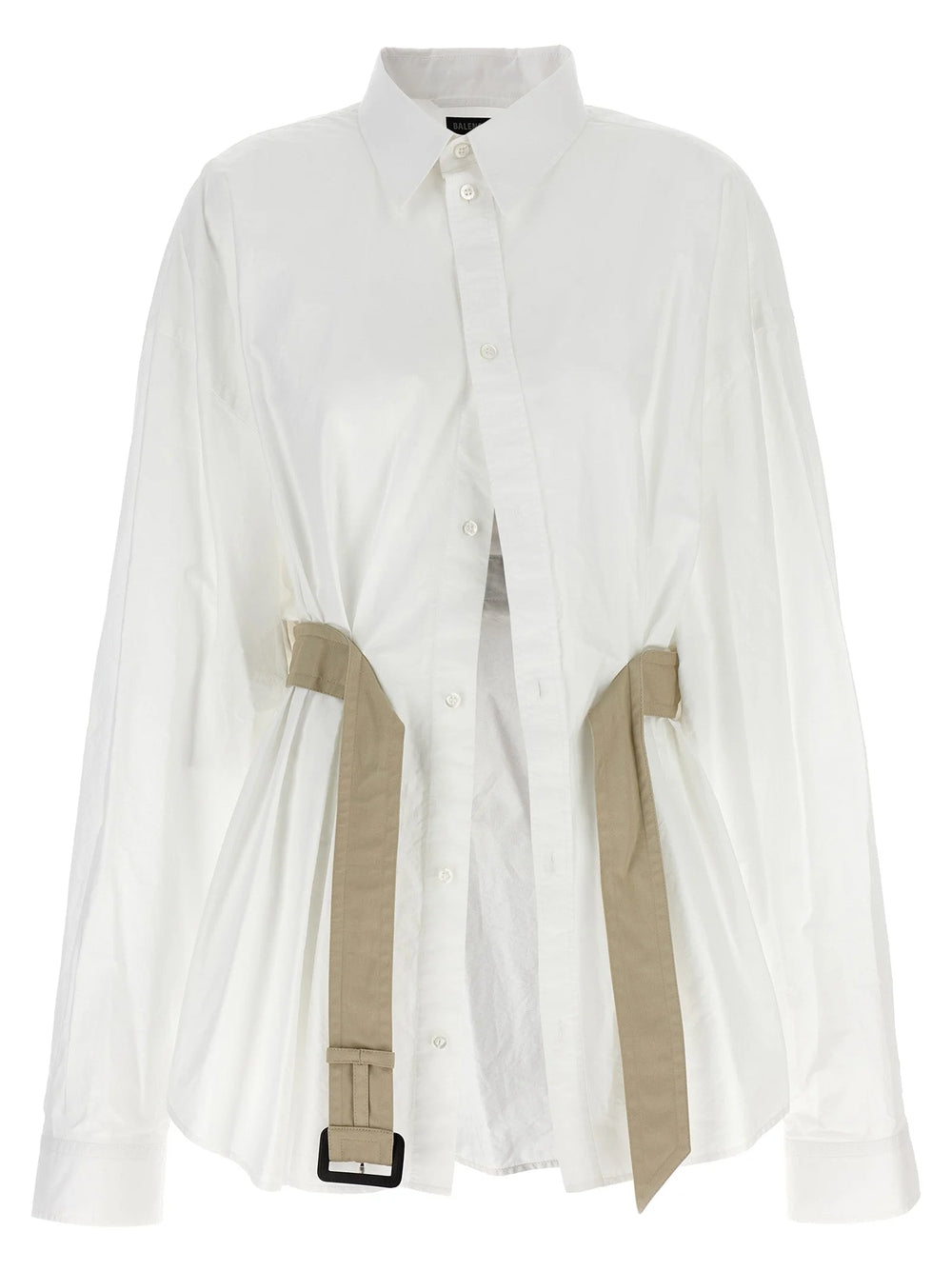 Balenciaga White Cotton Blouse