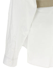 Balenciaga White Cotton Blouse