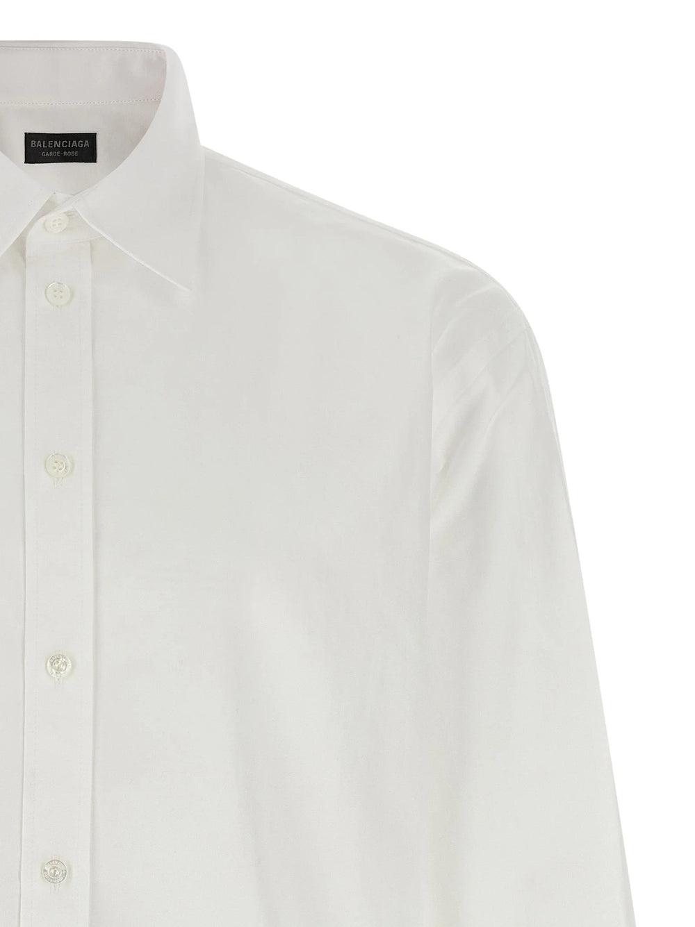 Balenciaga White Cotton Blouse - 48 | M