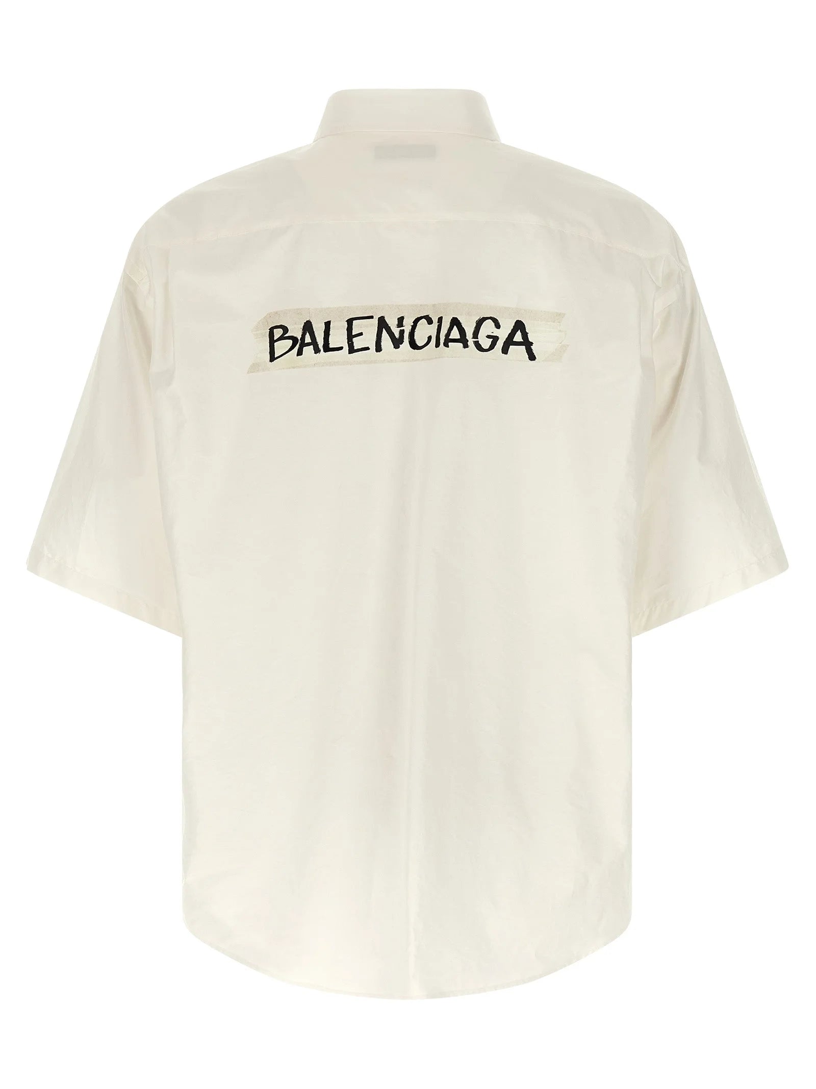 Balenciaga White Cotton Blouse