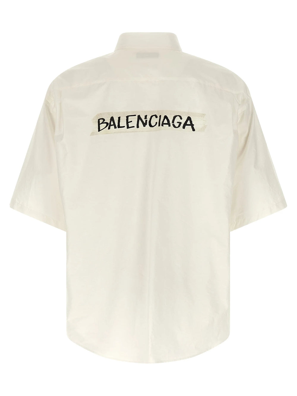 Balenciaga White Cotton Blouse
