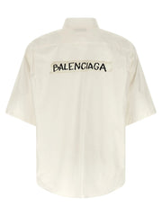 Balenciaga White Cotton Blouse
