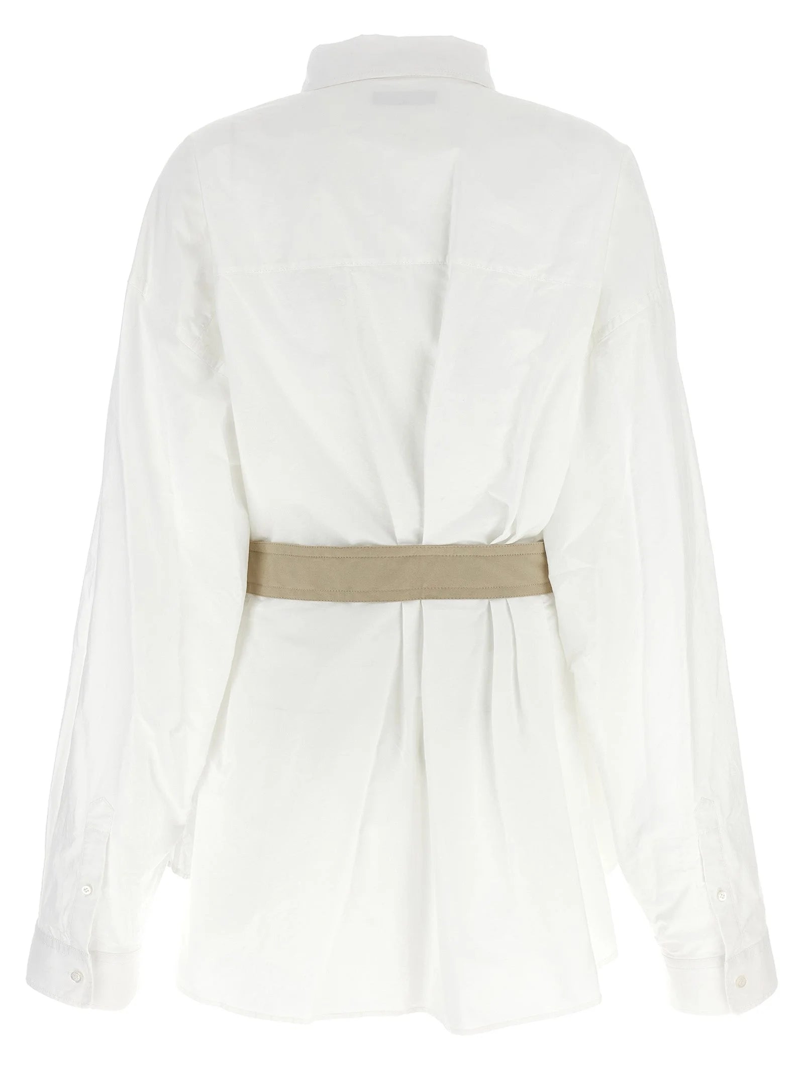 Balenciaga White Cotton Blouse