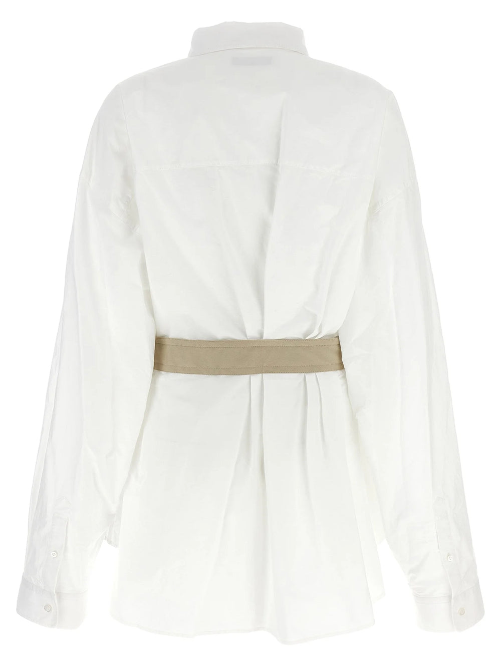 Balenciaga White Cotton Blouse