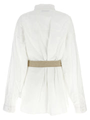 Balenciaga White Cotton Blouse