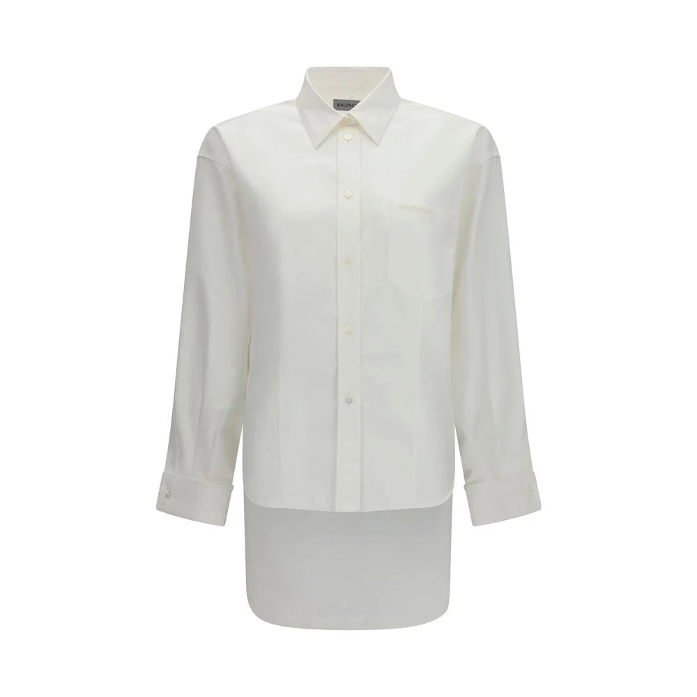 Balenciaga White Cotton Dress Shirt - IT38 | S