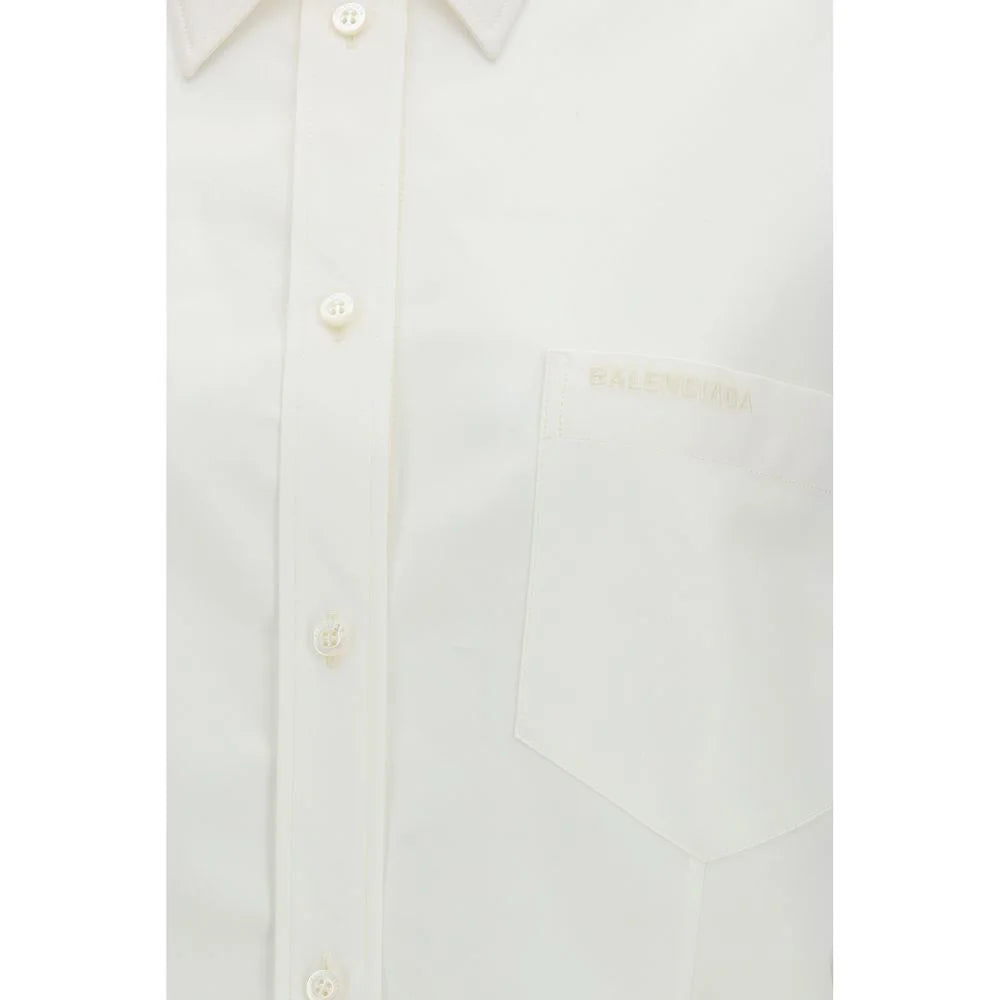 Balenciaga White Cotton Dress Shirt - IT38 | S