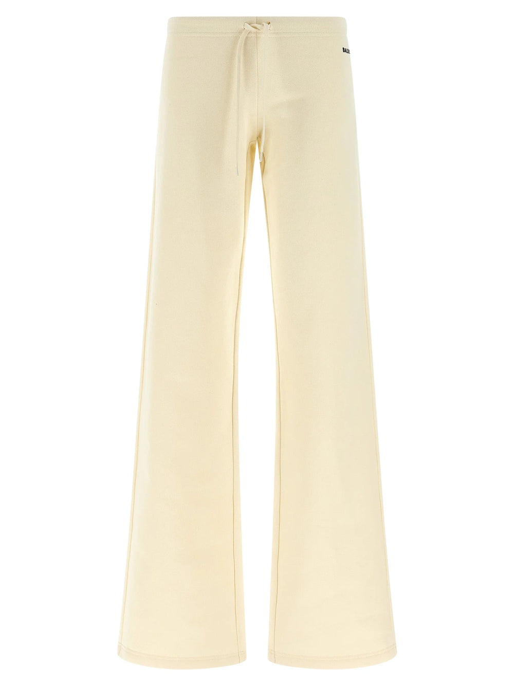 Balenciaga White Cotton Flared Pants - S