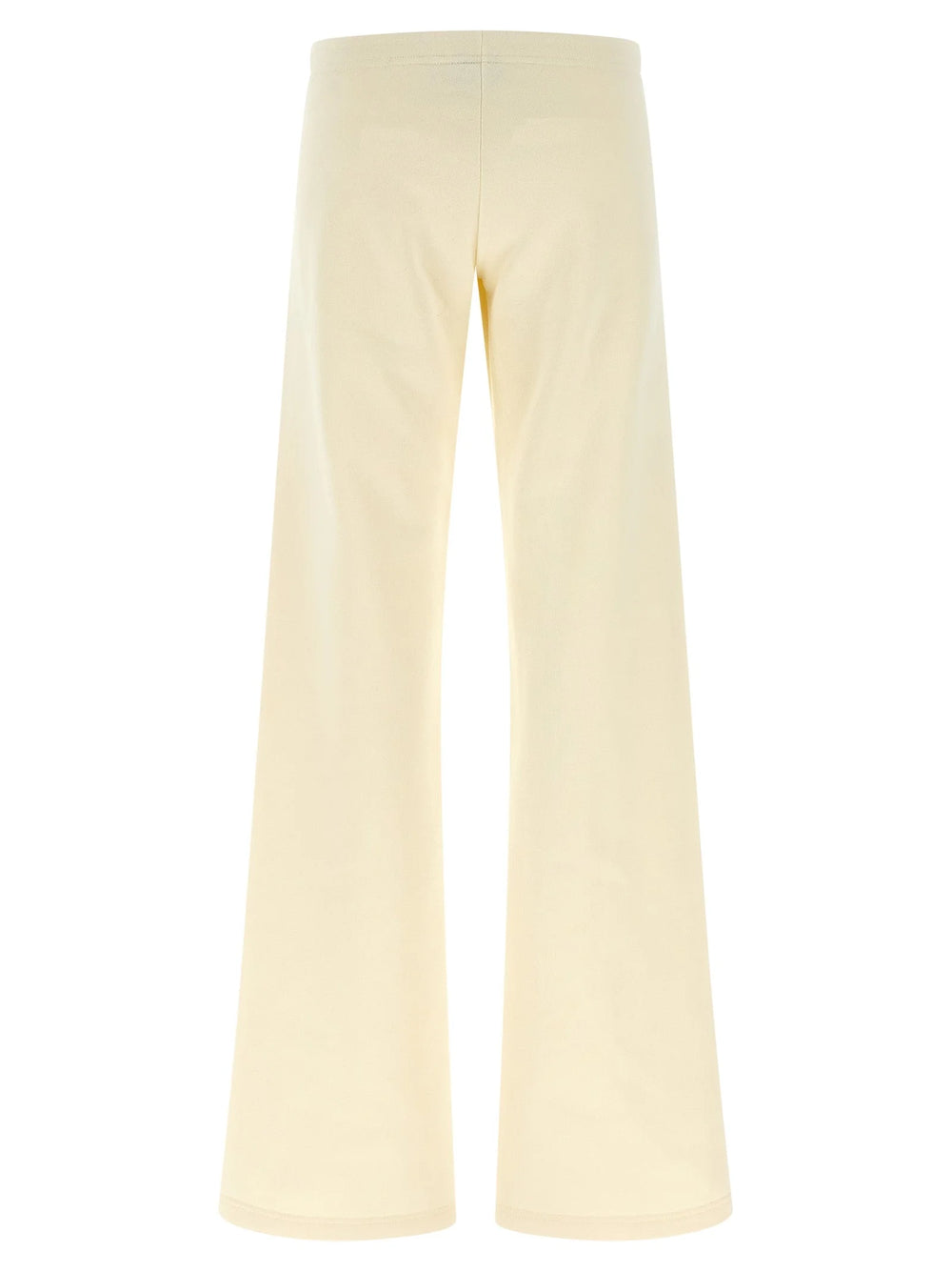 Balenciaga White Cotton Flared Pants - S