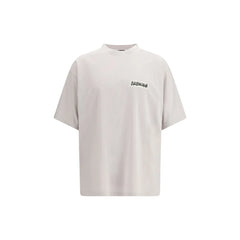 Balenciaga White Cotton T-Shirt
