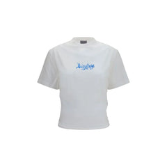 Balenciaga T-Shirt Bianco Cotone