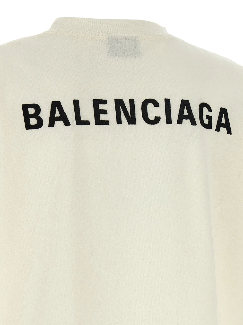 Balenciaga White Cotton T-Shirt - M