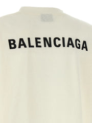 Balenciaga White Cotton T-Shirt - M