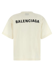 Balenciaga White Cotton T-Shirt - M