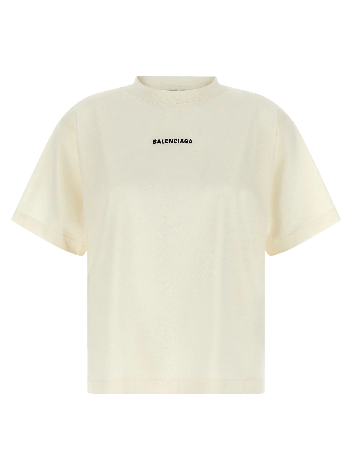Balenciaga White Cotton T-Shirt - M