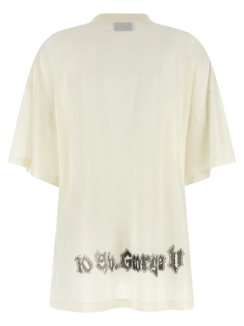 Balenciaga White Cotton T-Shirt - XS