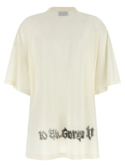 Balenciaga White Cotton T-Shirt - XS