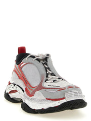 Balenciaga White Polyethylene Athletic Sneakers